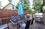 Gated Deck Area with Natural Gas BBQ